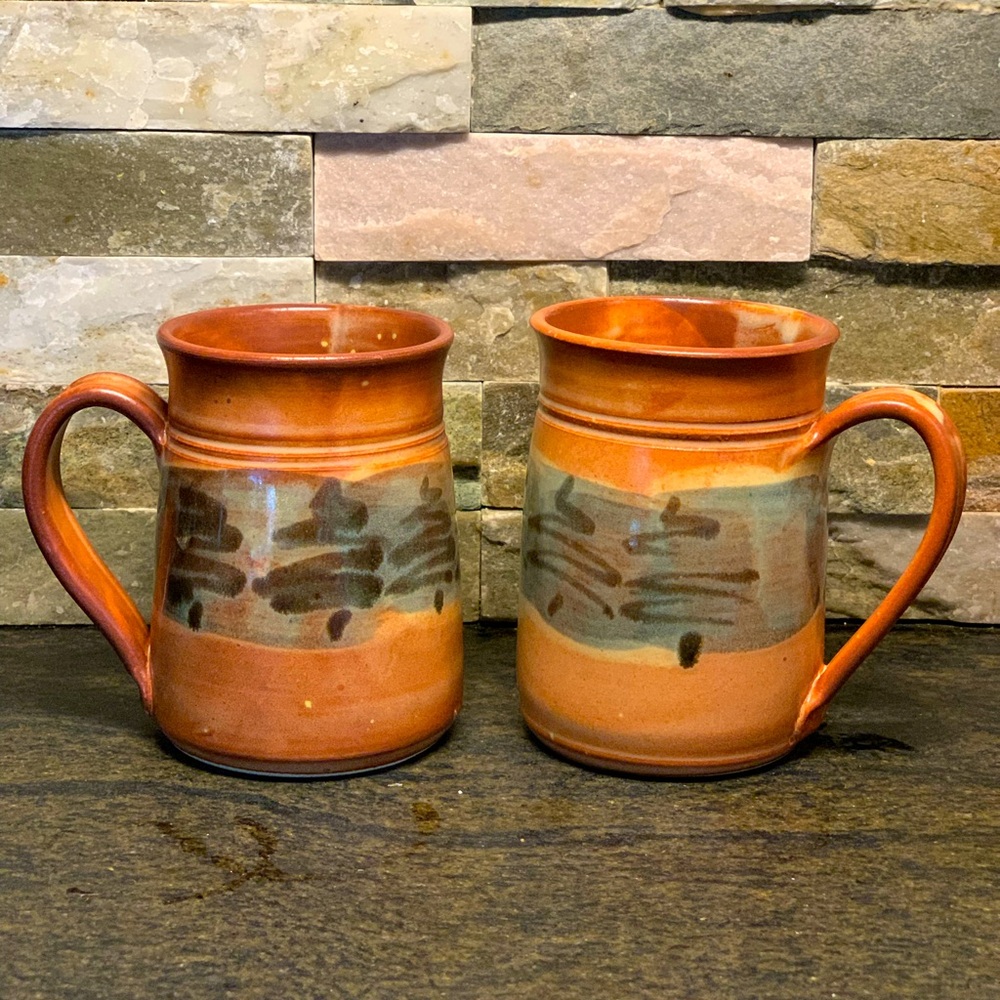 RICKIE WOODS POTTERY | Set of 2 Mugs